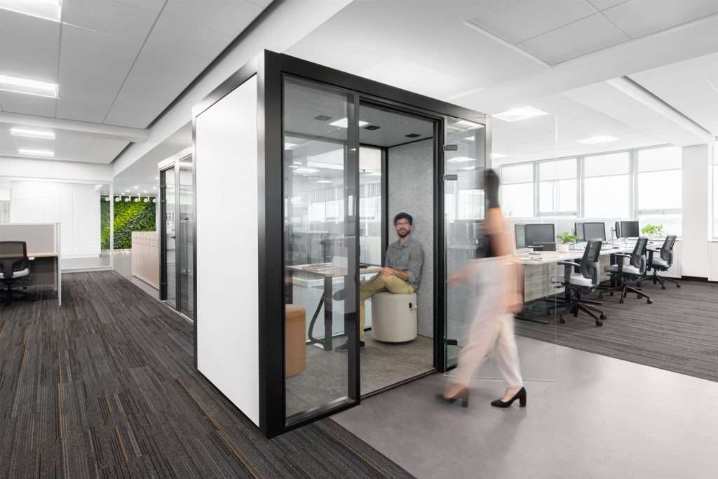 2 Person Privacy Pod Open Office