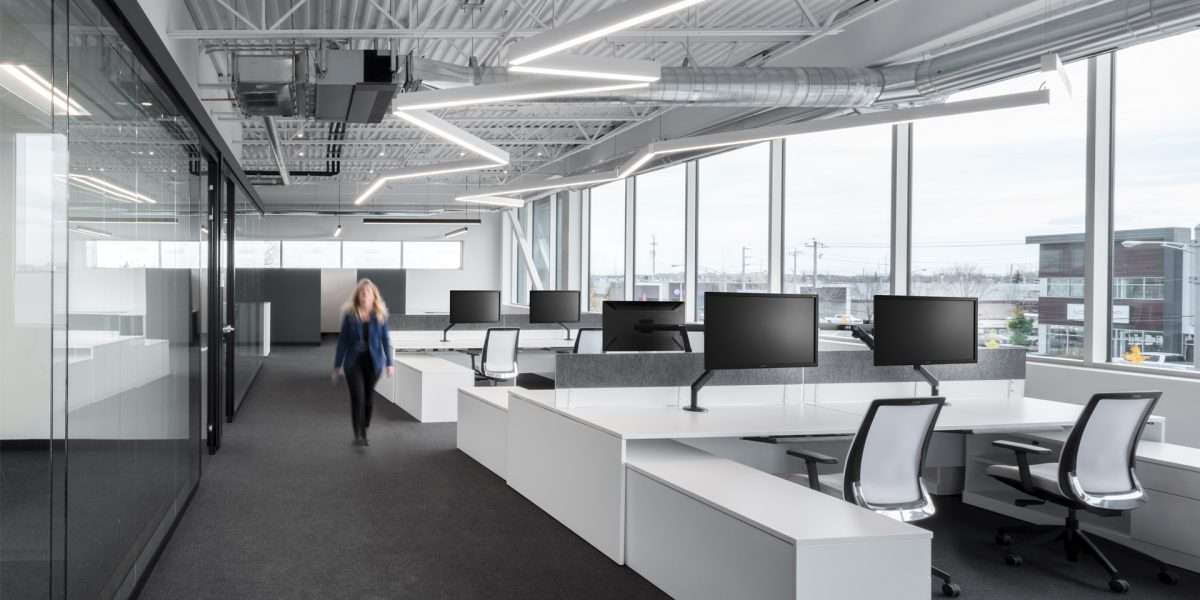 Open Plan White Desks Office Furniture