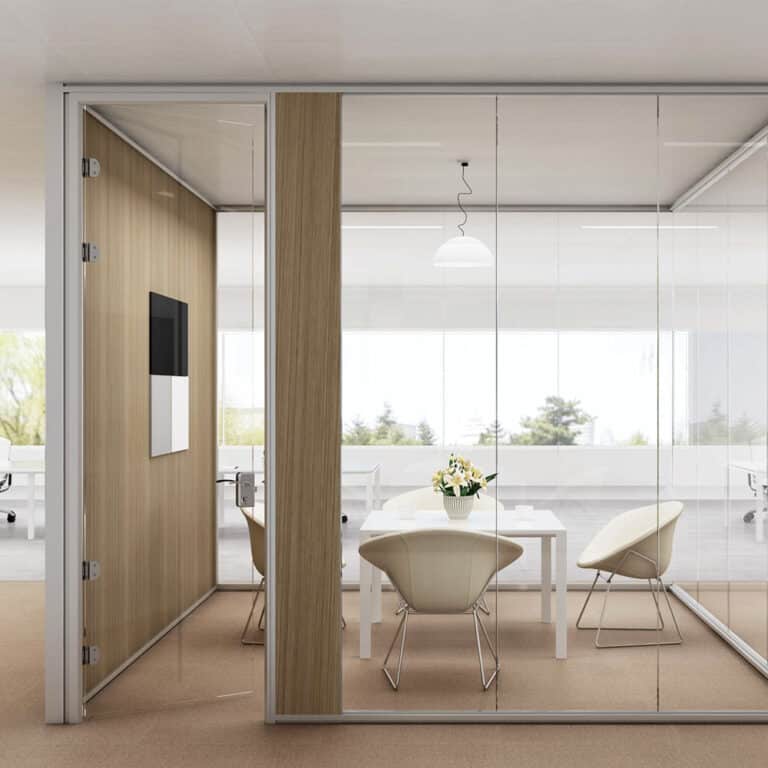 Glass and Demountable Walls