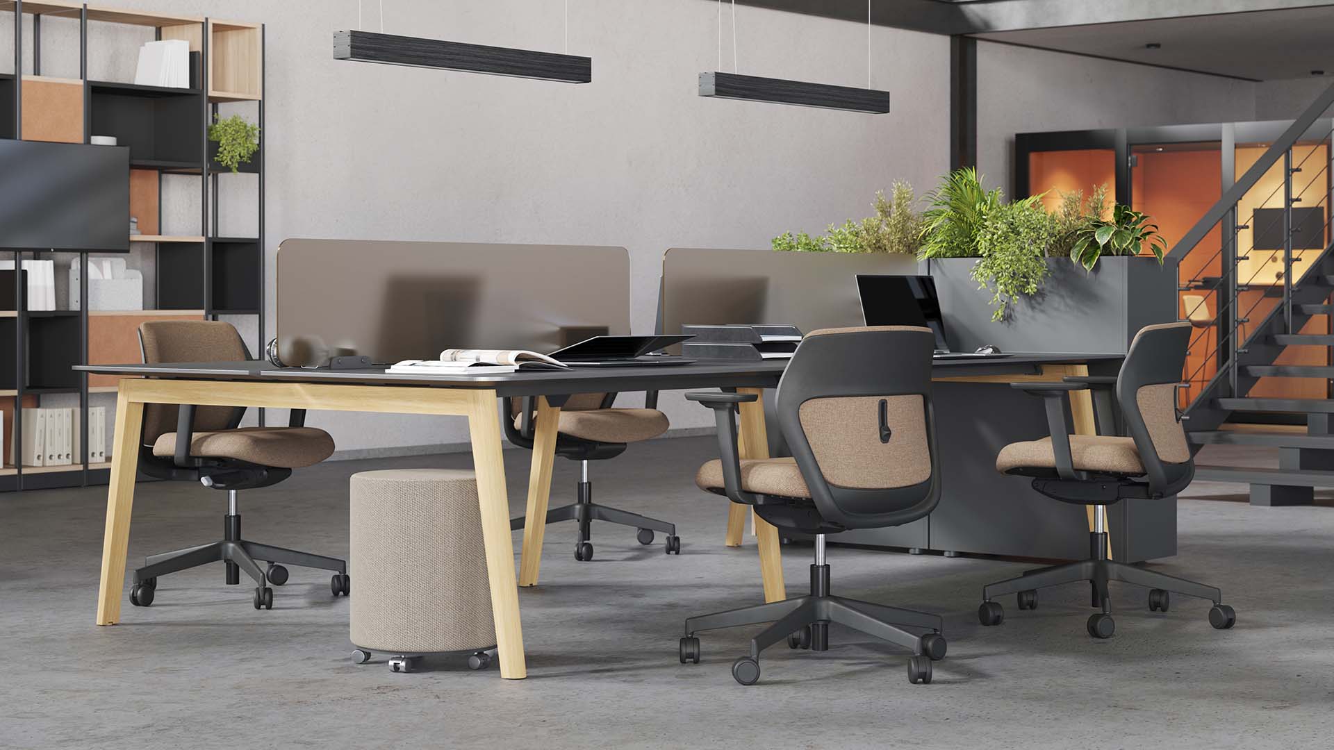 Open Plan Collaboration Area