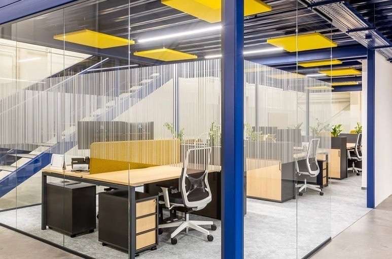 Open Plan Office Glass Offices in Las Vegas