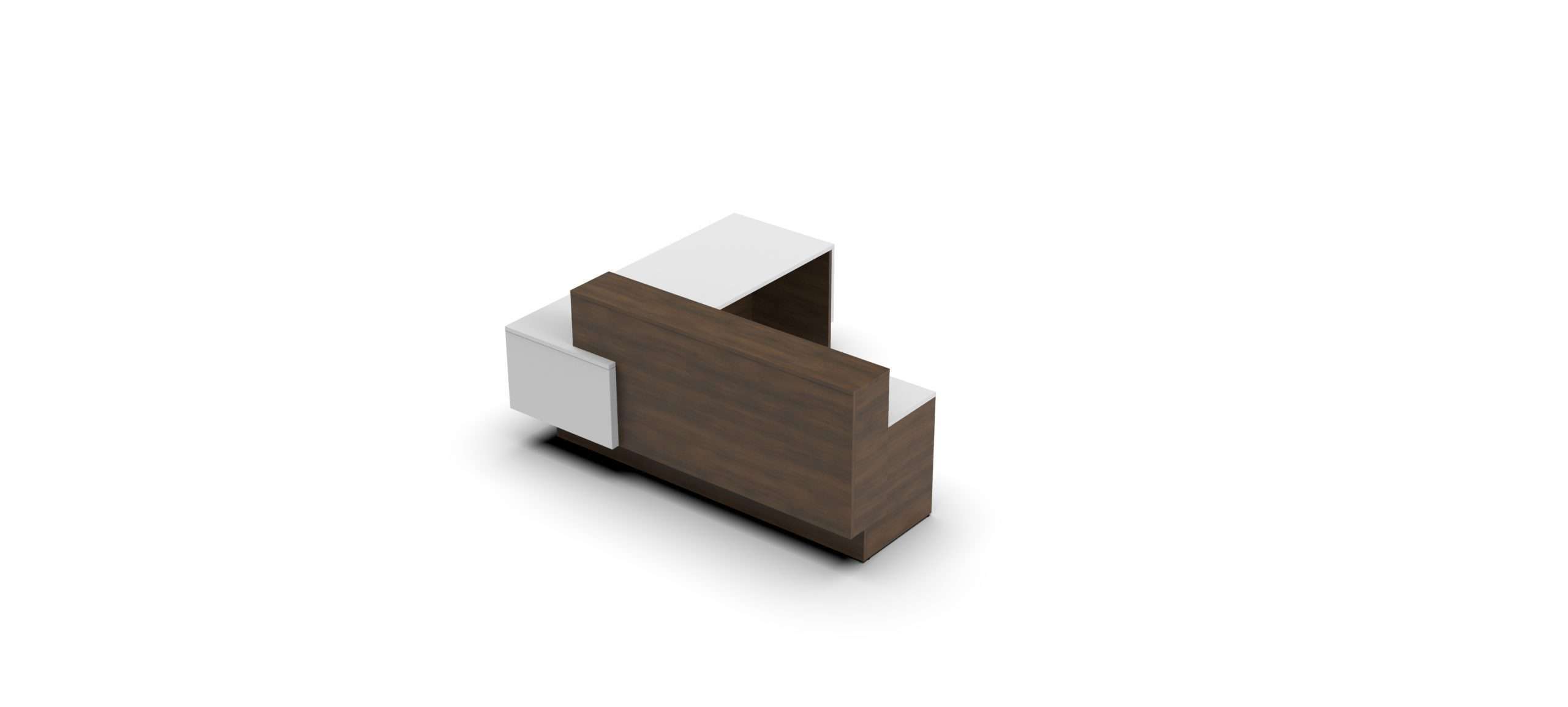L Shape Reception Desk