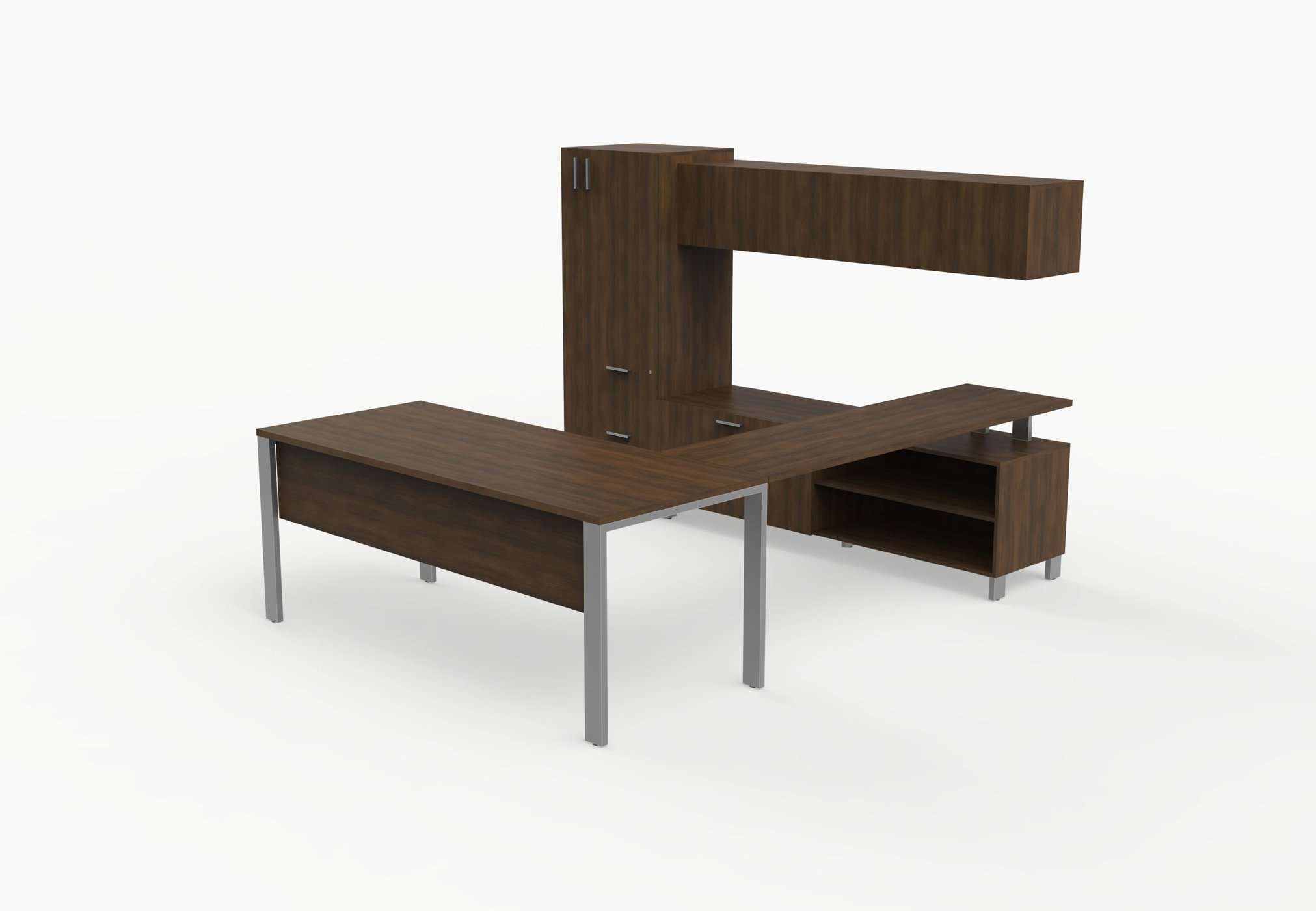 Private Office Desk U Shape