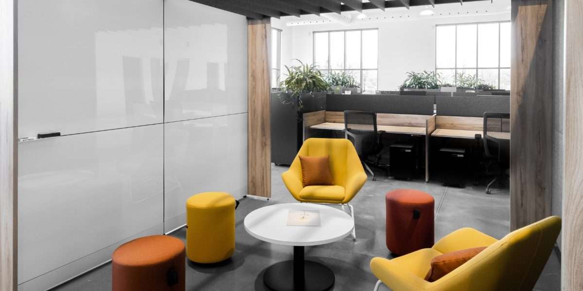 Collaborative Lounge chairs and ottomans
