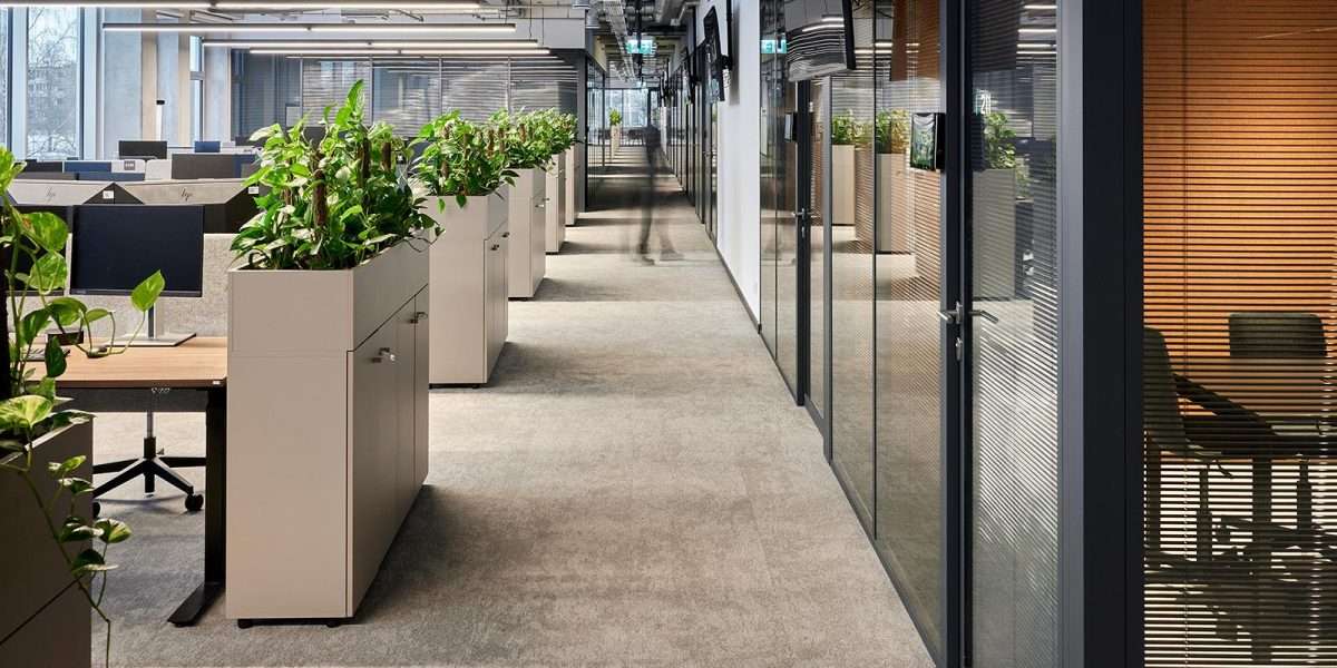 Office Furniture Open Plan Planters