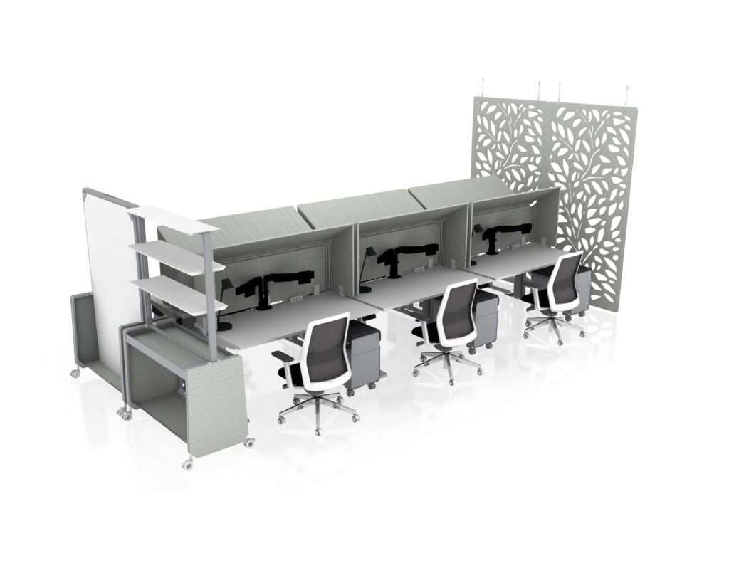 Las Vegas Open Plan Office Furniture