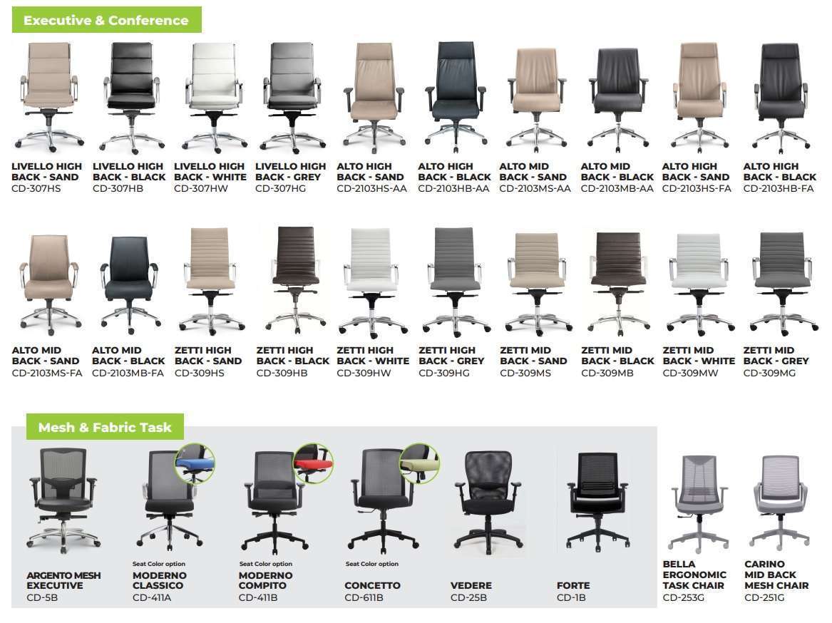 Conference Table Chairs Price $249-$749