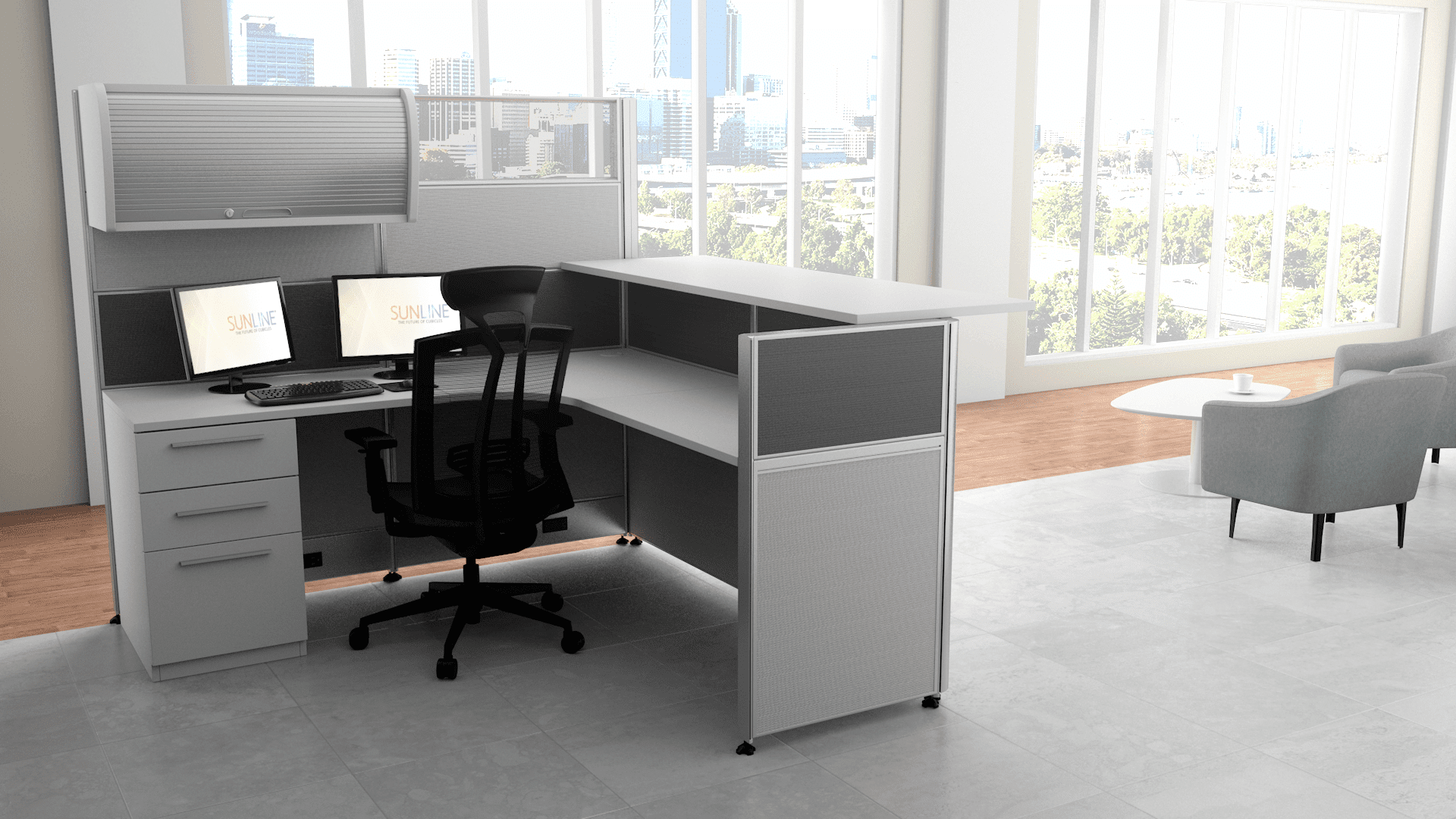 Las Vegas cubicles