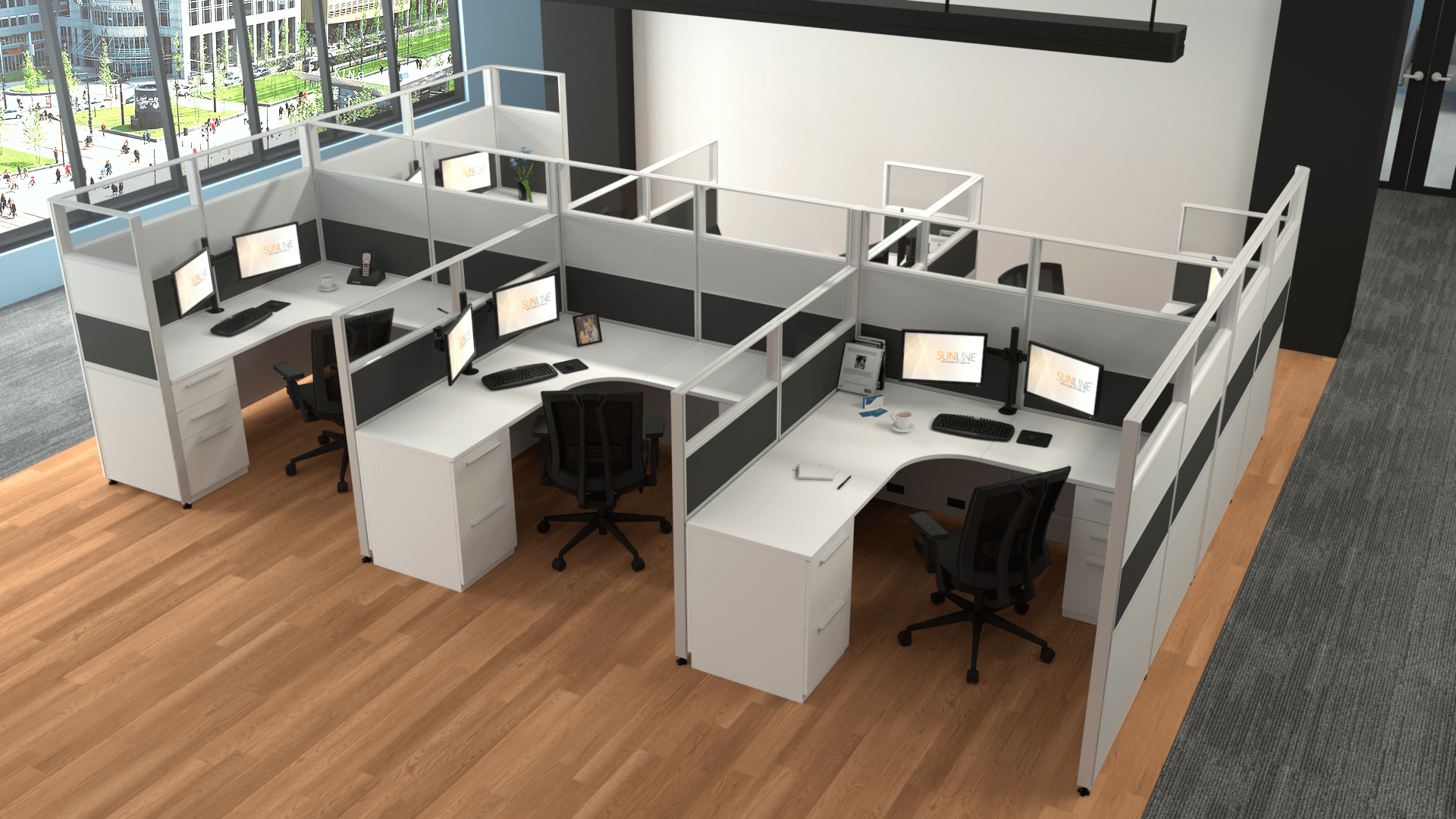 Chandler office cubes