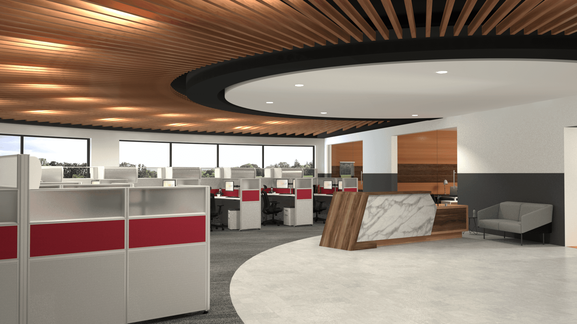Office Cubes in Gilbert